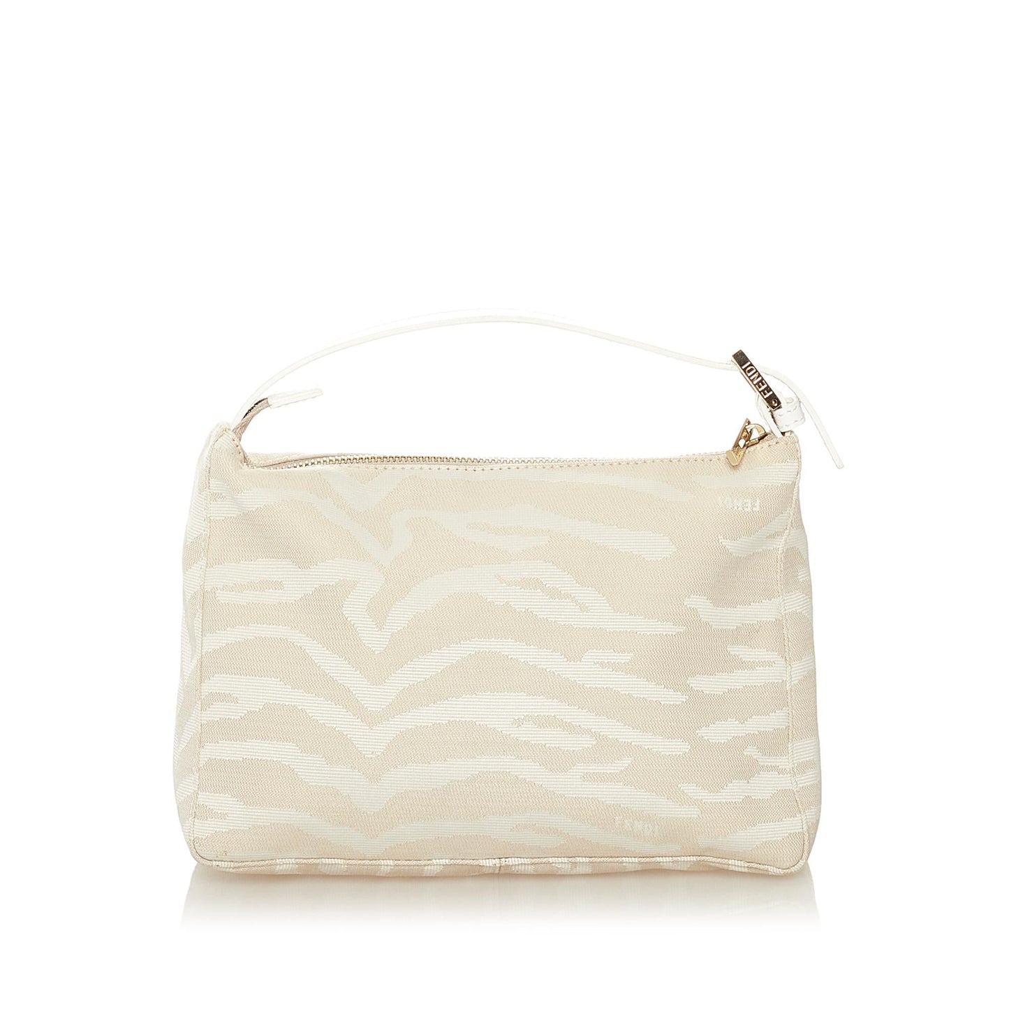 Fendi Tiger Print Canvas Handbag (37196)