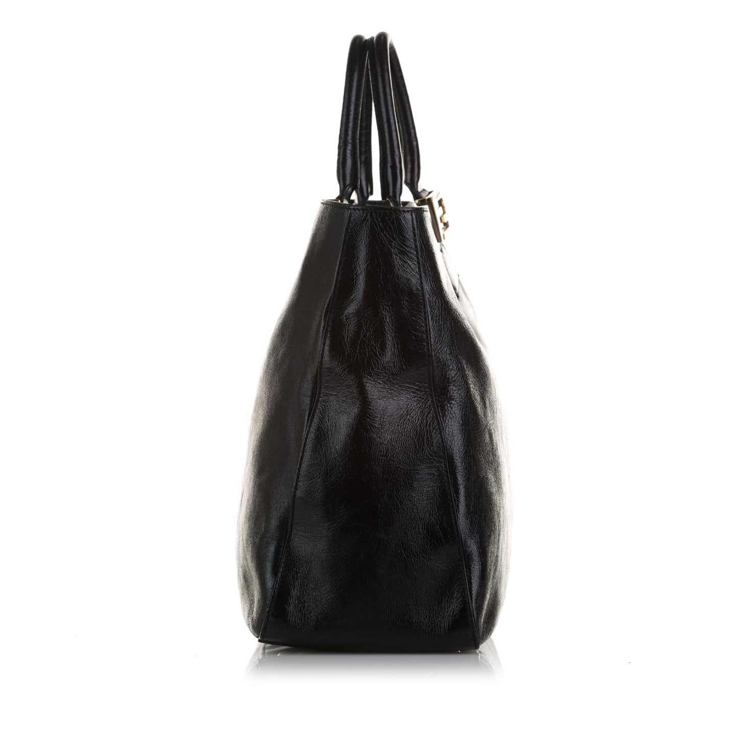 Fendi Twins Leather Tote Bag (5TD57t)