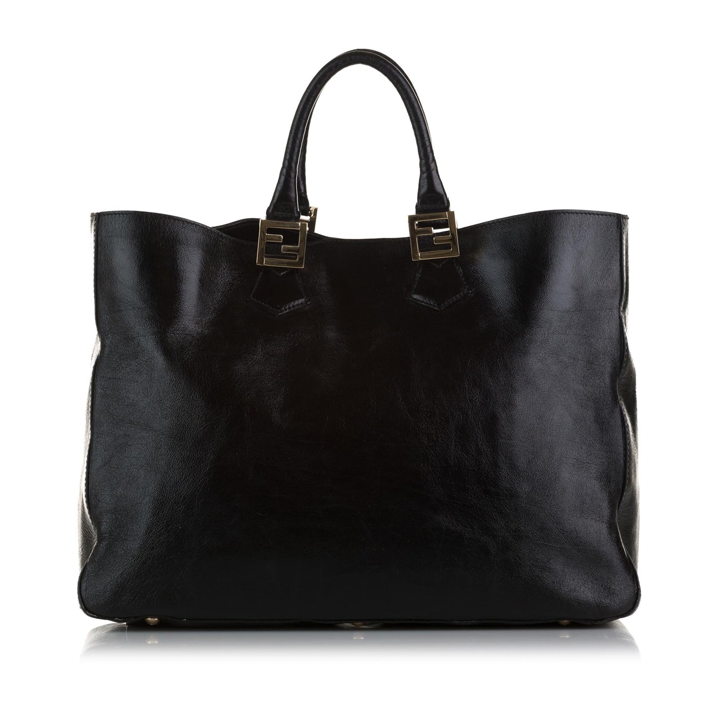 Fendi Twins Leather Tote Bag (5TD57t)