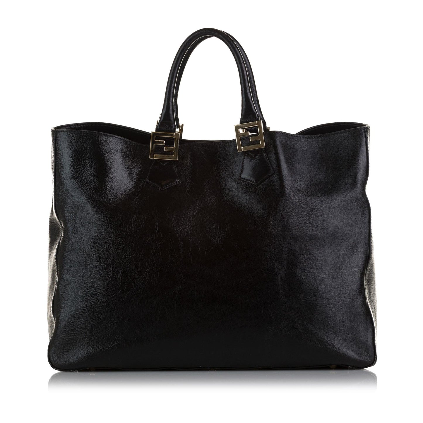 Fendi Twins Leather Tote Bag (5TD57t)