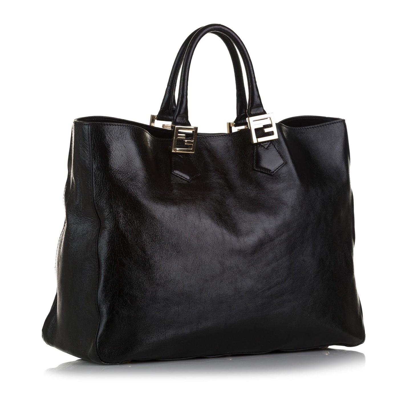 Fendi Twins Leather Tote Bag (5TD57t)