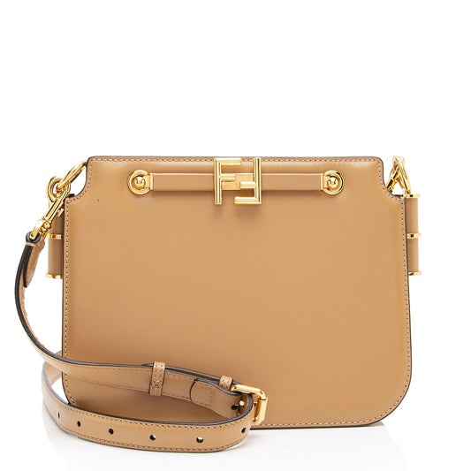 Fendi Vitello King Luxor Touch Shoulder Bag (SHF-UiVdWp)