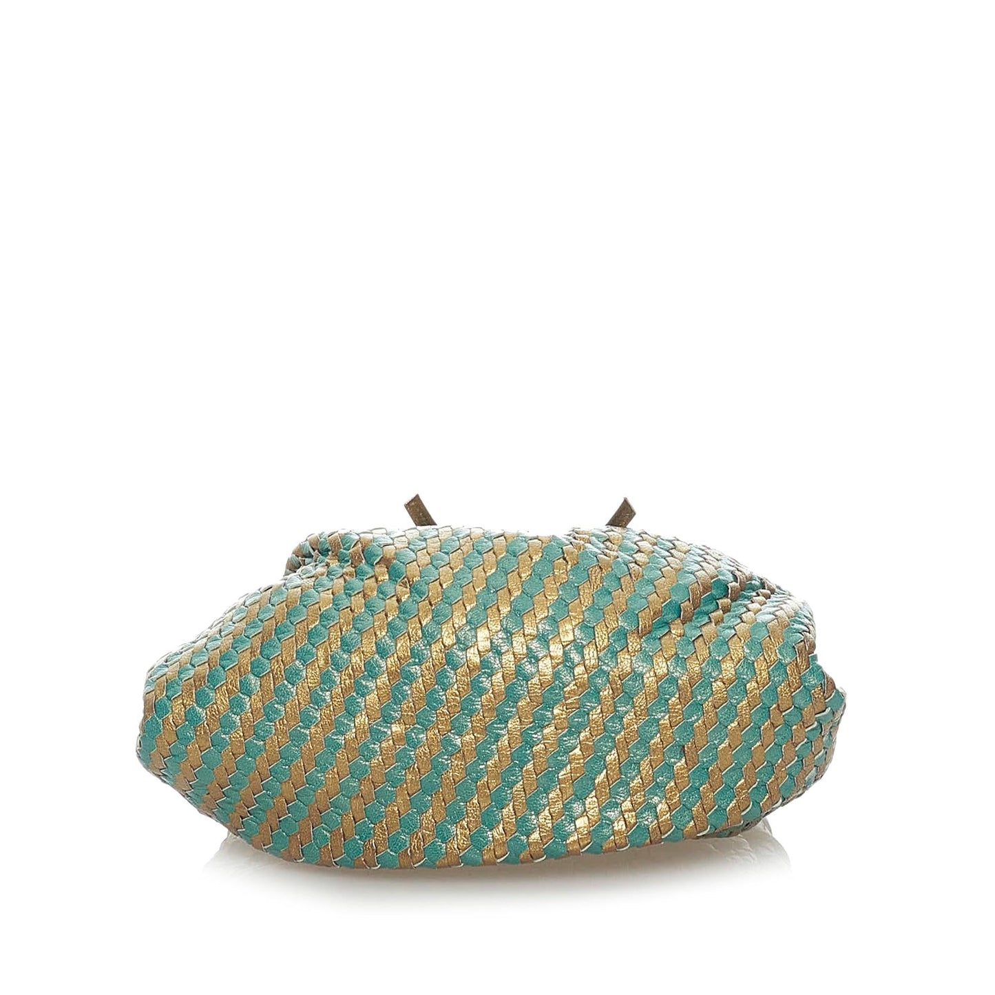 Fendi Woven Leather Bucket Bag (33268)