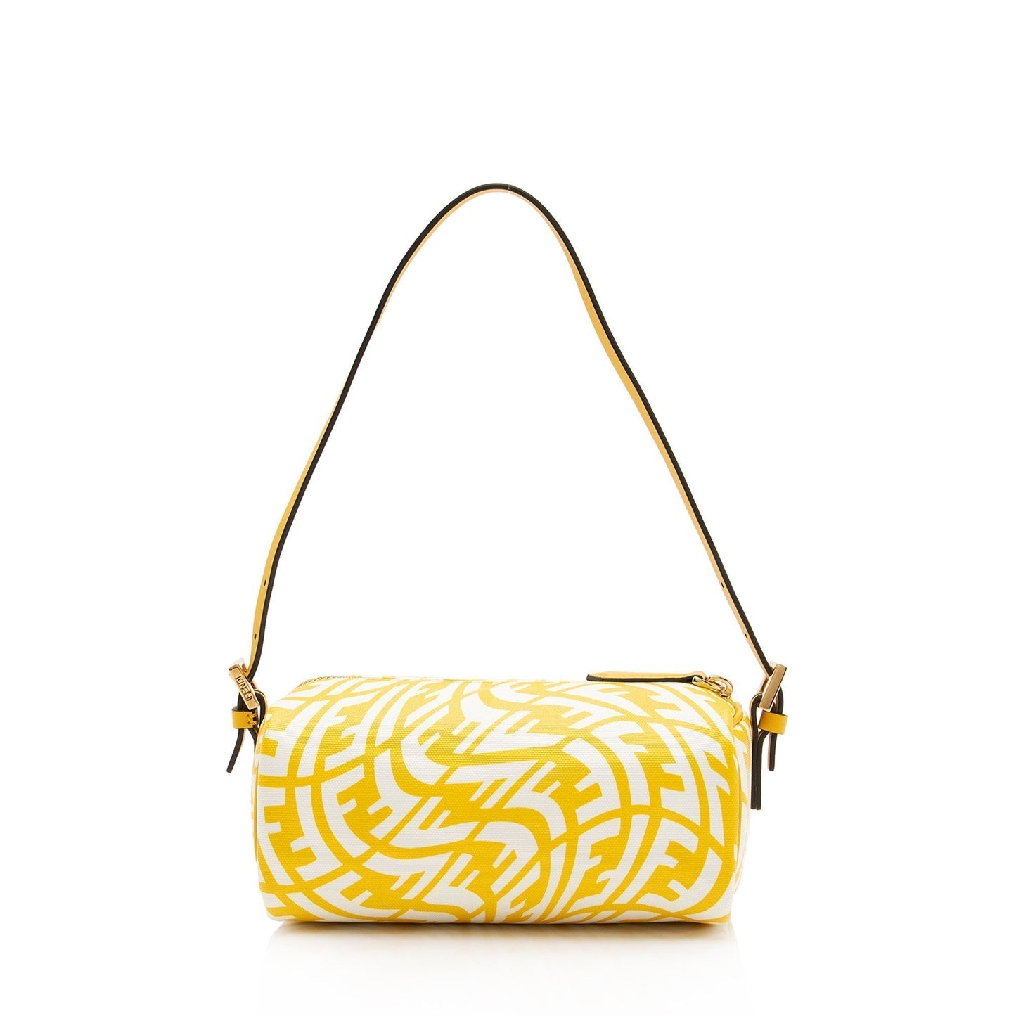 Fendi X Sarah Coleman Glazed Canvas FF Vertigo Mini Shoulder Bag