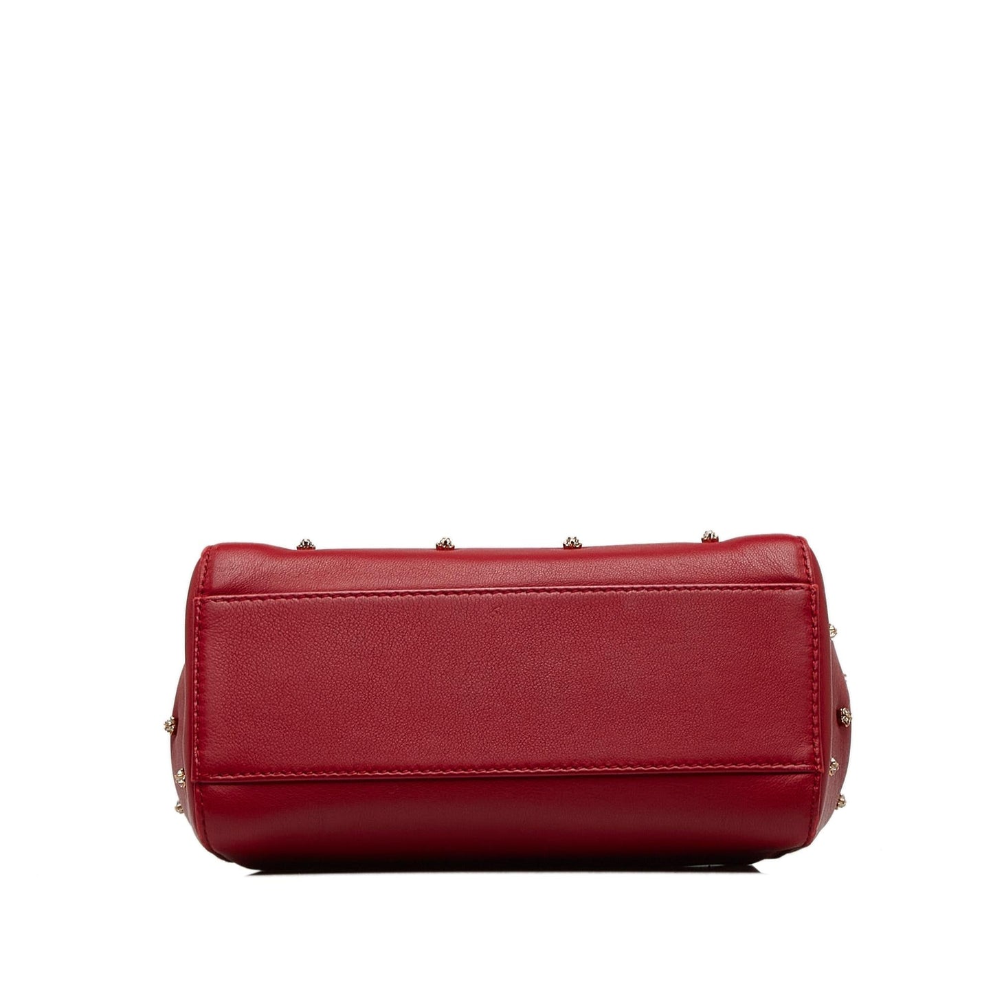 Fendi XS Studded Crystal Stars Peekaboo Iconic Satchel (qwNGea)