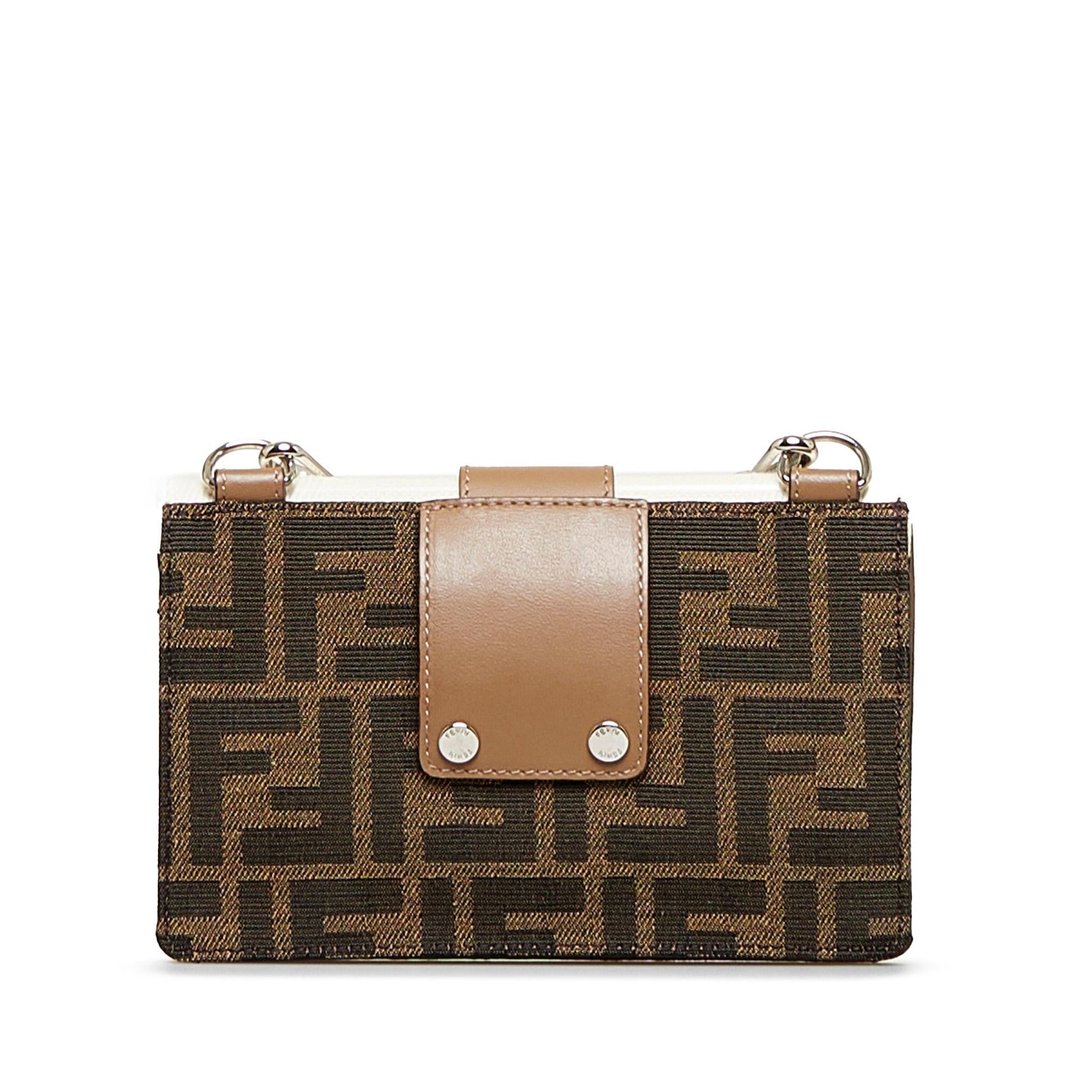 Fendi Zucca Baguette Crossbody