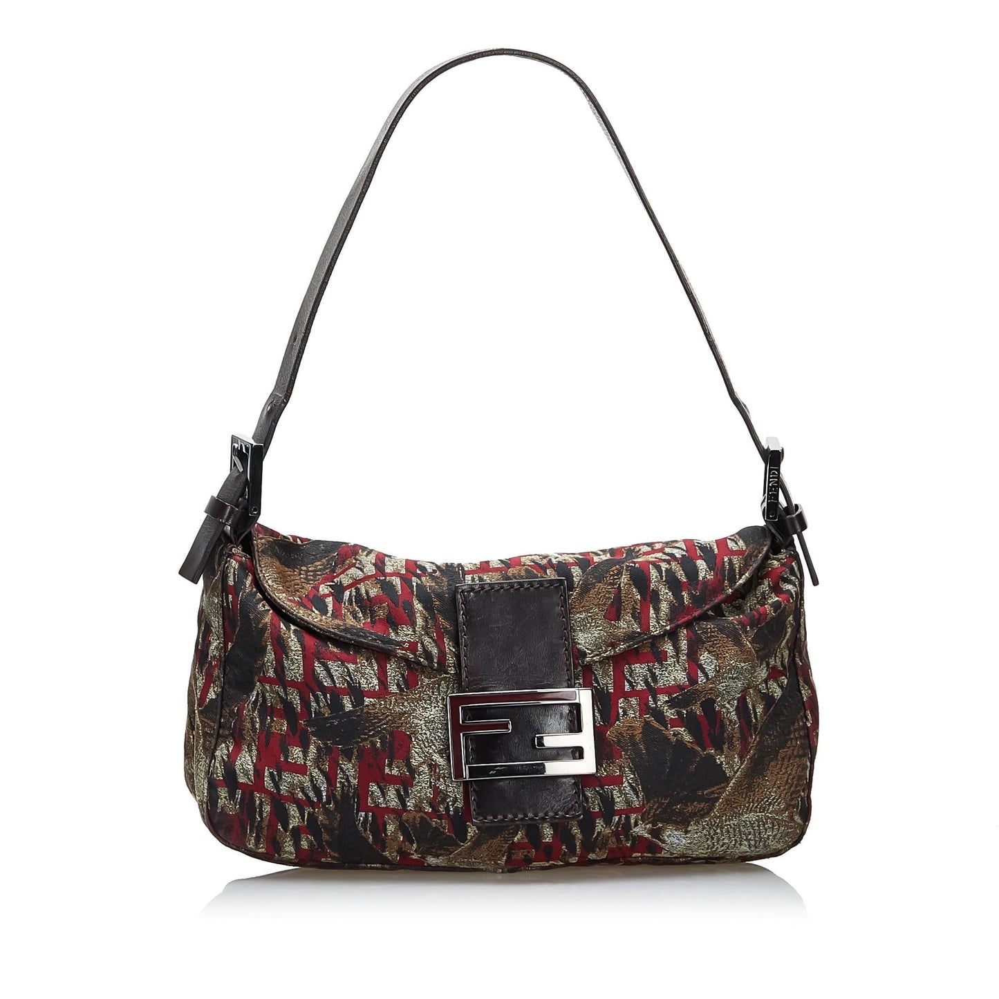 Fendi Zucca Bird Baguette (4MNS3d)