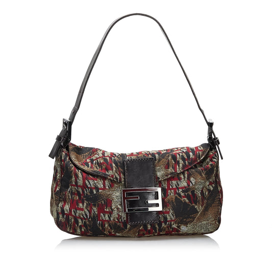 Fendi Zucca Bird Baguette (4MNS3d)
