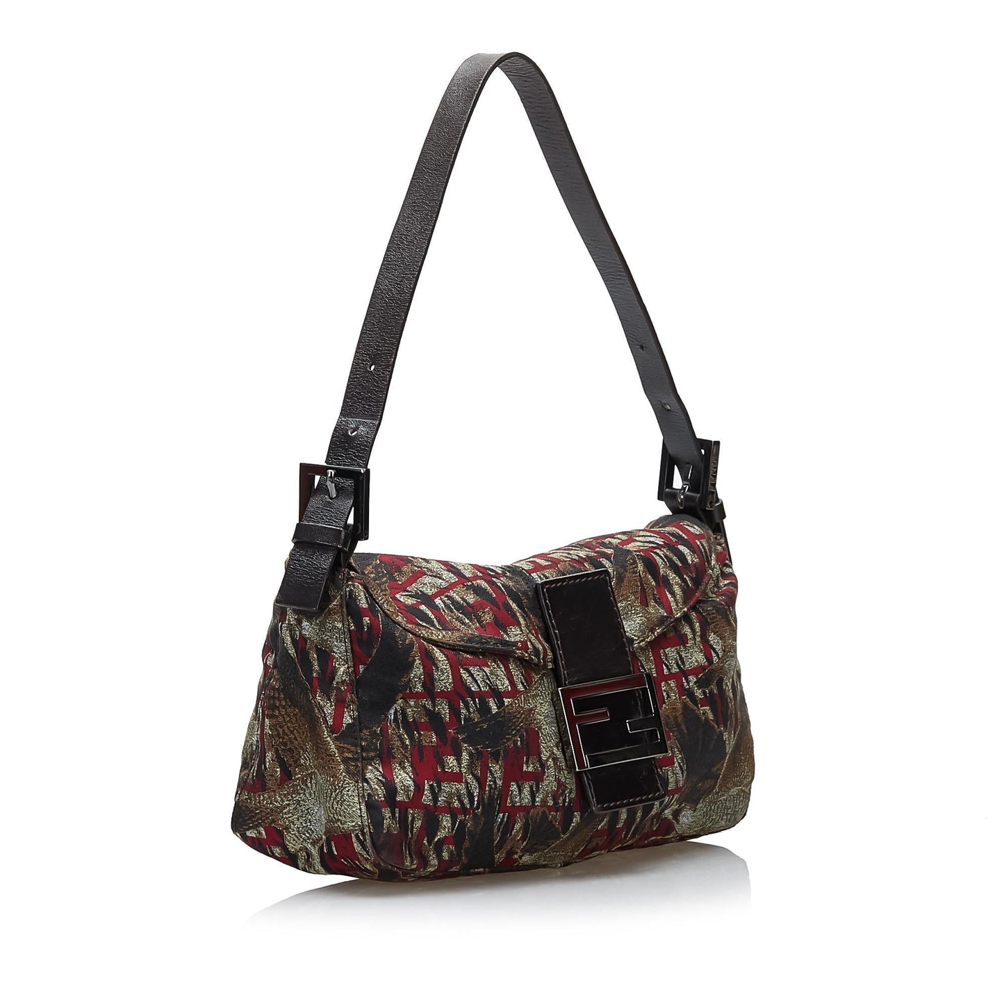 Fendi Zucca Bird Baguette (4MNS3d)