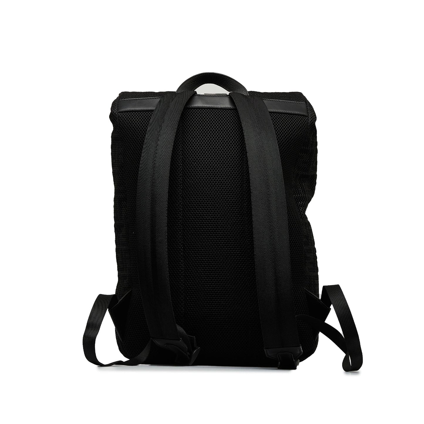 Fendi Zucca Buckle Flap Backpack (CXXC0L)