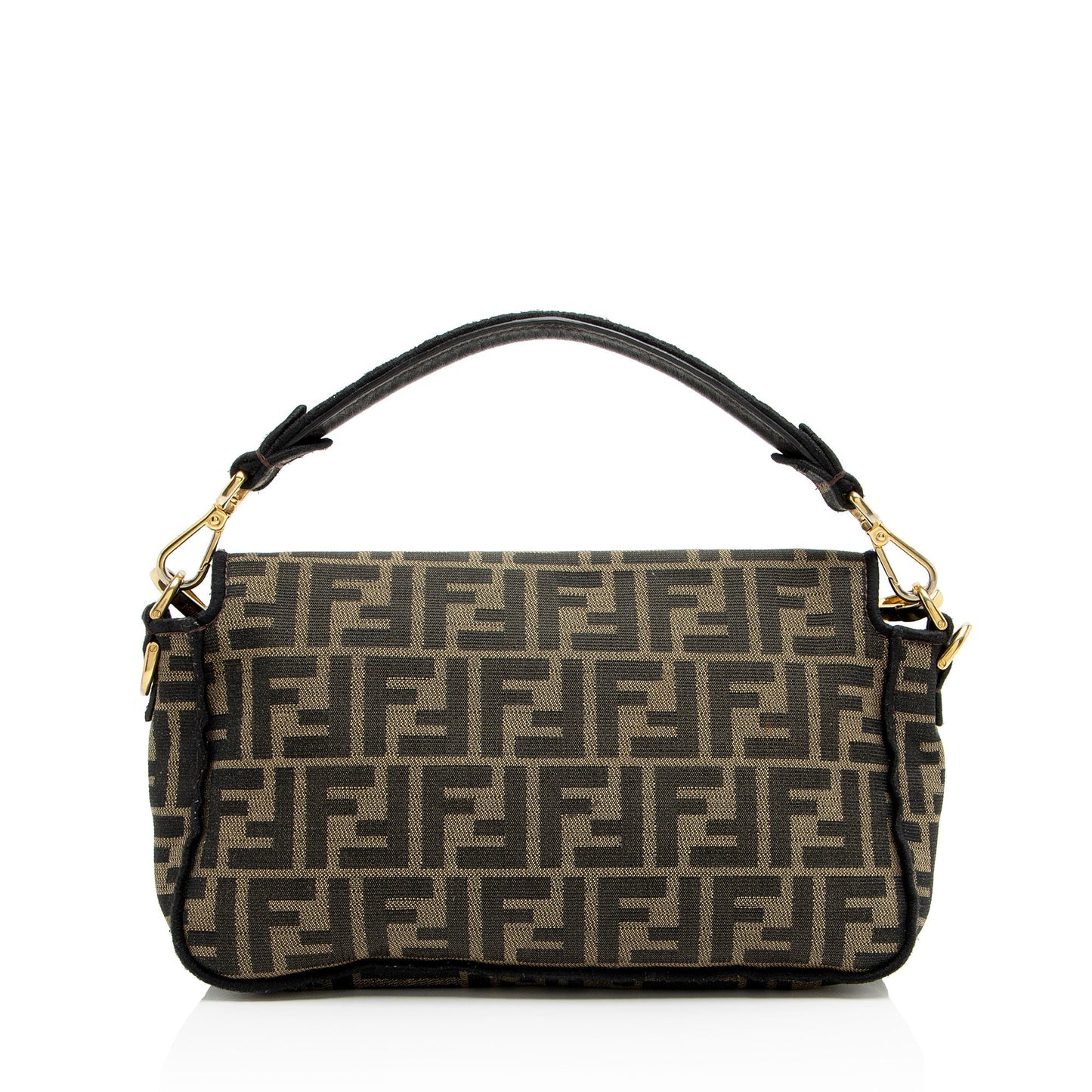 Fendi Leather Devil Trapezio Small Satchel
