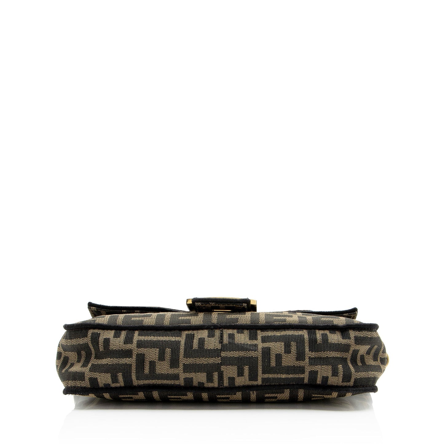 Fendi Leather Devil Trapezio Small Satchel