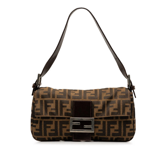 Fendi Zucca Canvas Baguette (3KbD7q)