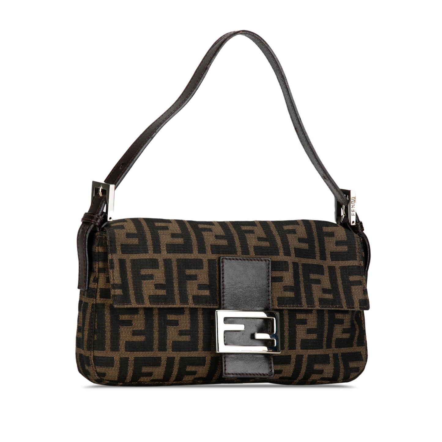 Fendi Zucca Canvas Baguette (qolbtr)