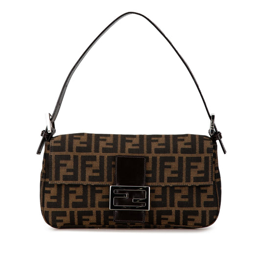 Fendi Zucca Canvas Baguette (MqP0Ux)