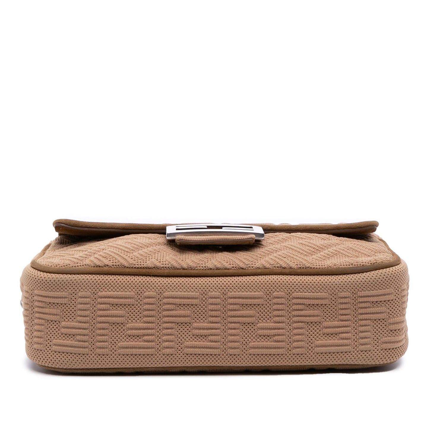 Fendi Zucca Canvas Chain Midi Baguette