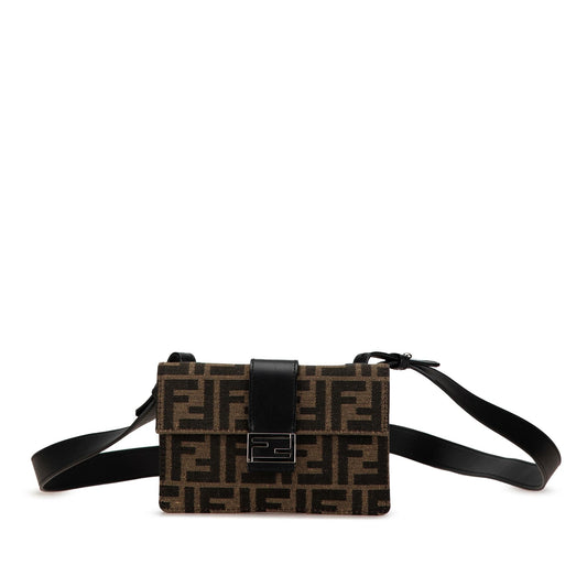 Fendi Zucca Canvas Convertible Belt Bag (jFWZlT)