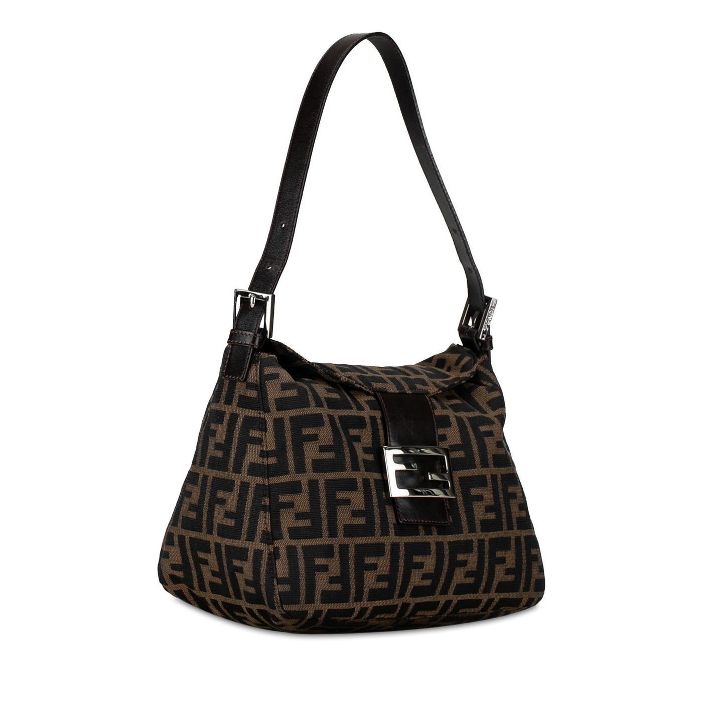 Fendi Zucca Canvas Double Flap Mamma (mRD6kN)