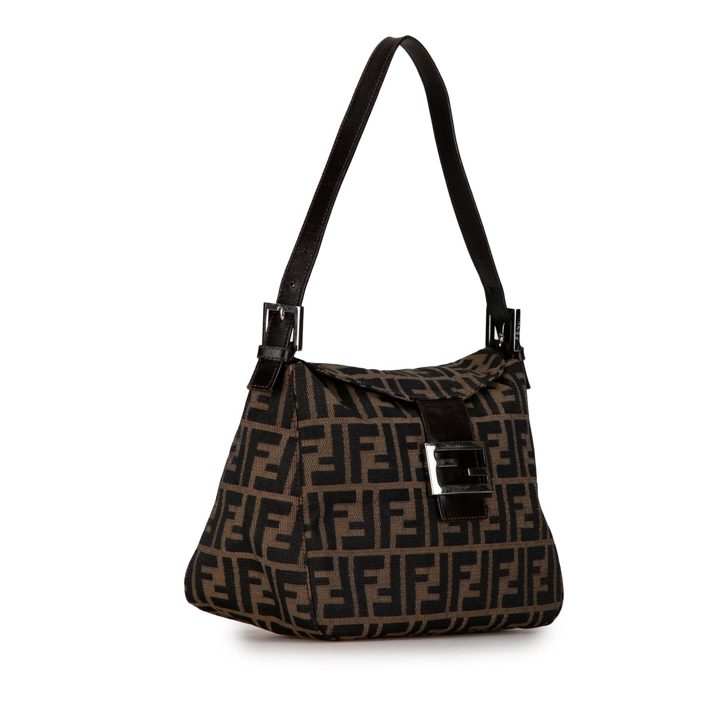 Fendi Zucca Canvas Double Flap Mamma (JALFTi)