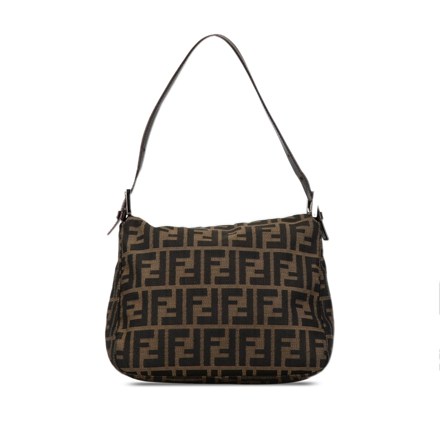 Fendi Zucca Canvas Double Flap Mamma (Bc9JXa)