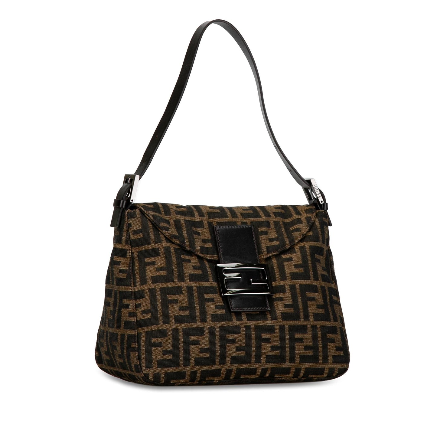 Fendi Zucca Canvas Double Flap Mamma (fbbxxj)