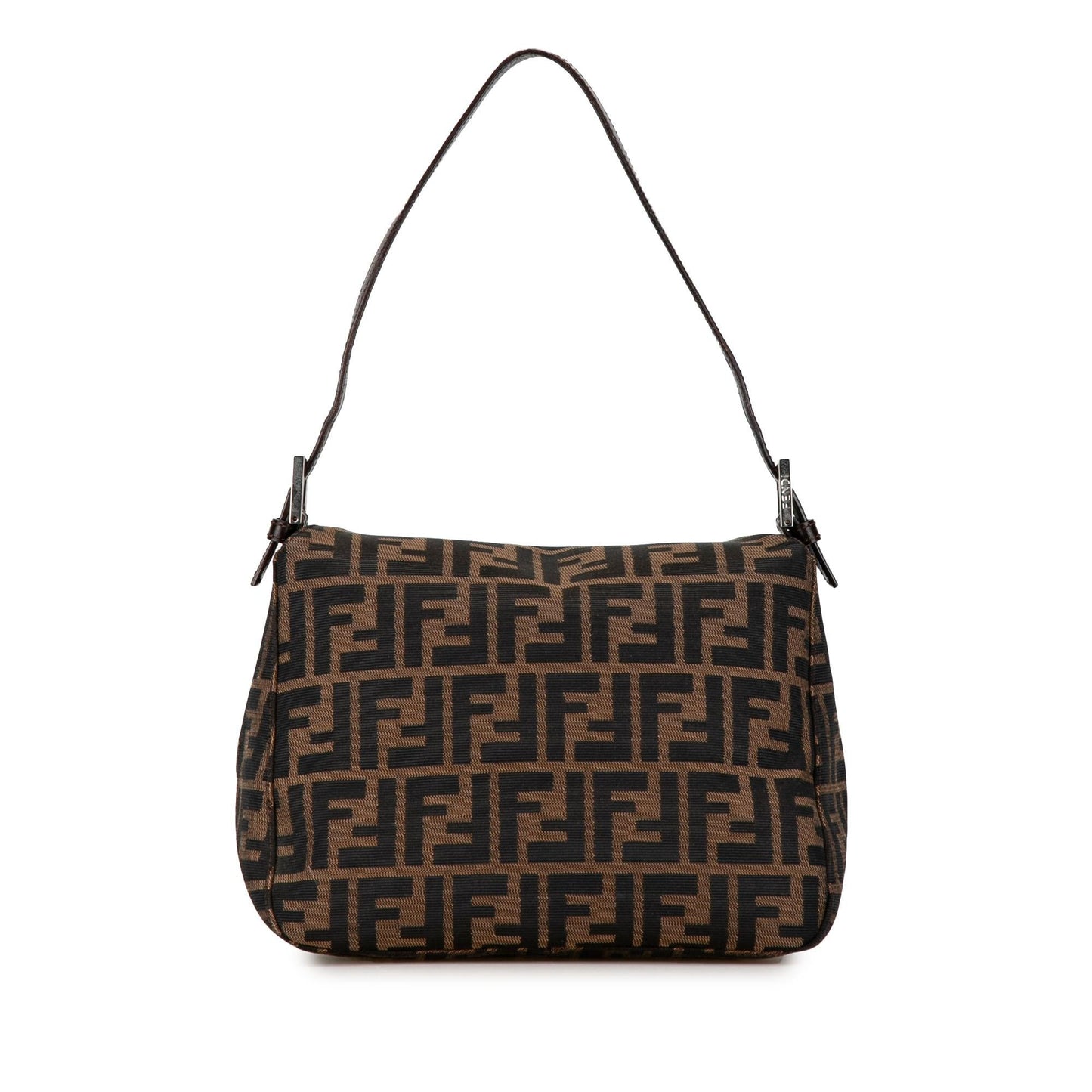 Fendi Zucca Canvas Double Flap Mamma (GRT0ck)