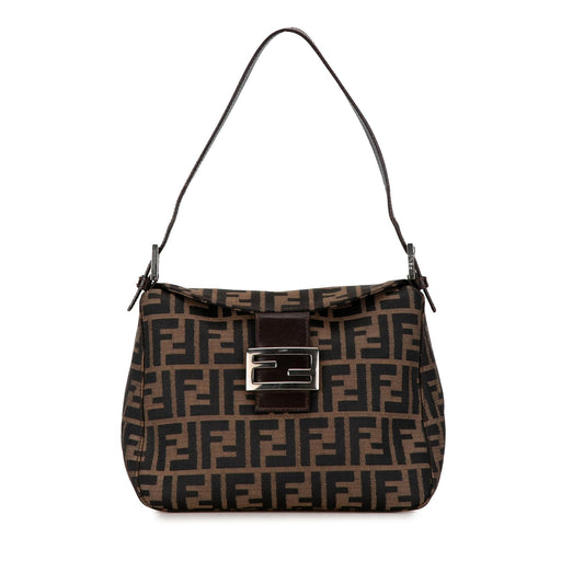 Fendi Zucca Canvas Double Flap Mamma (GRT0ck)