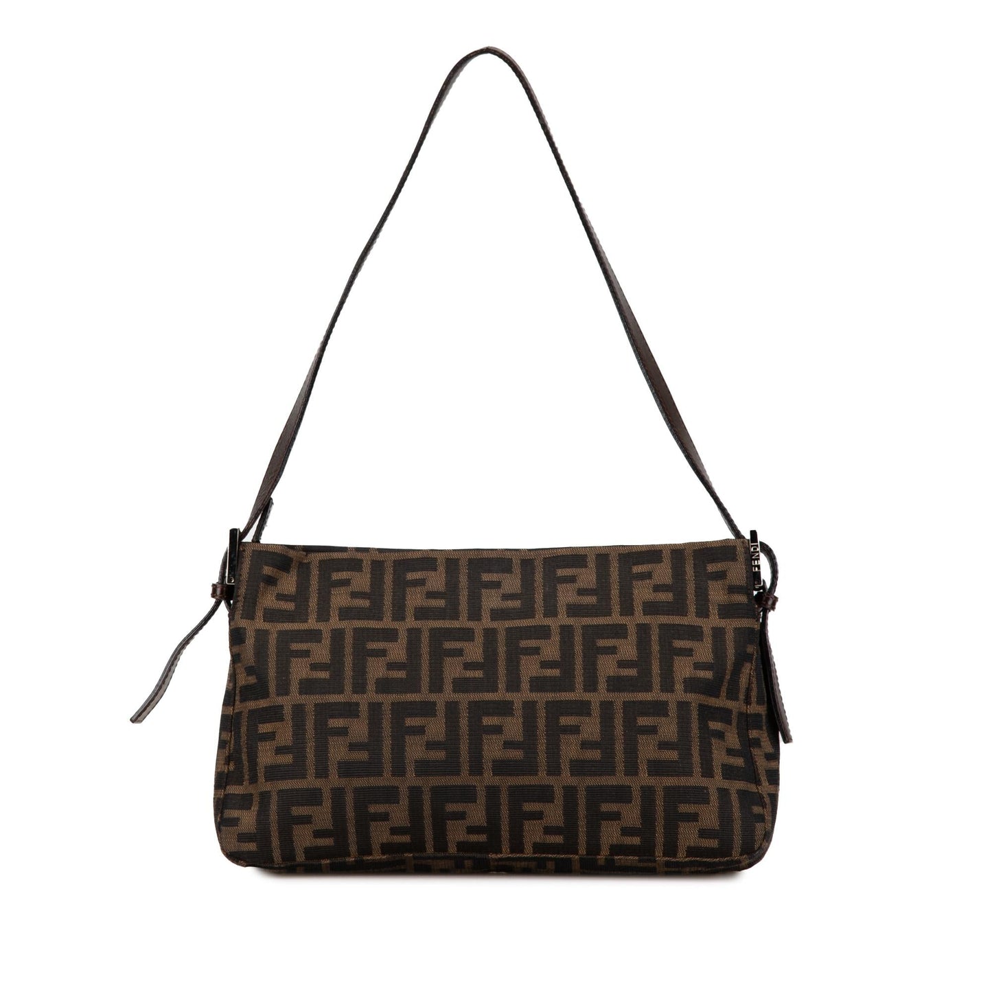 Fendi Zucca Canvas Flap Shoulder Bag (PNNTeW)