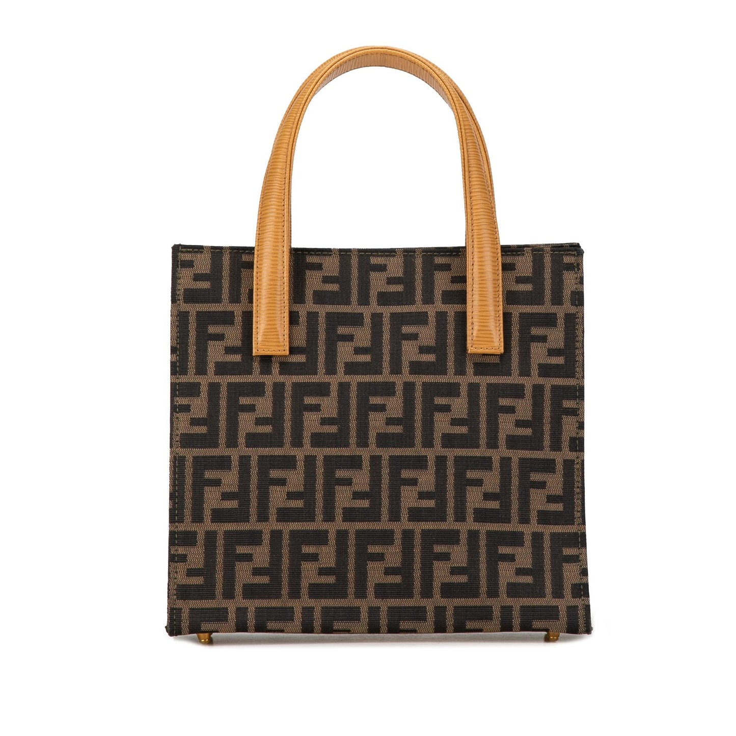 Fendi Zucca Canvas Front Pocket Tote (Ms185y)