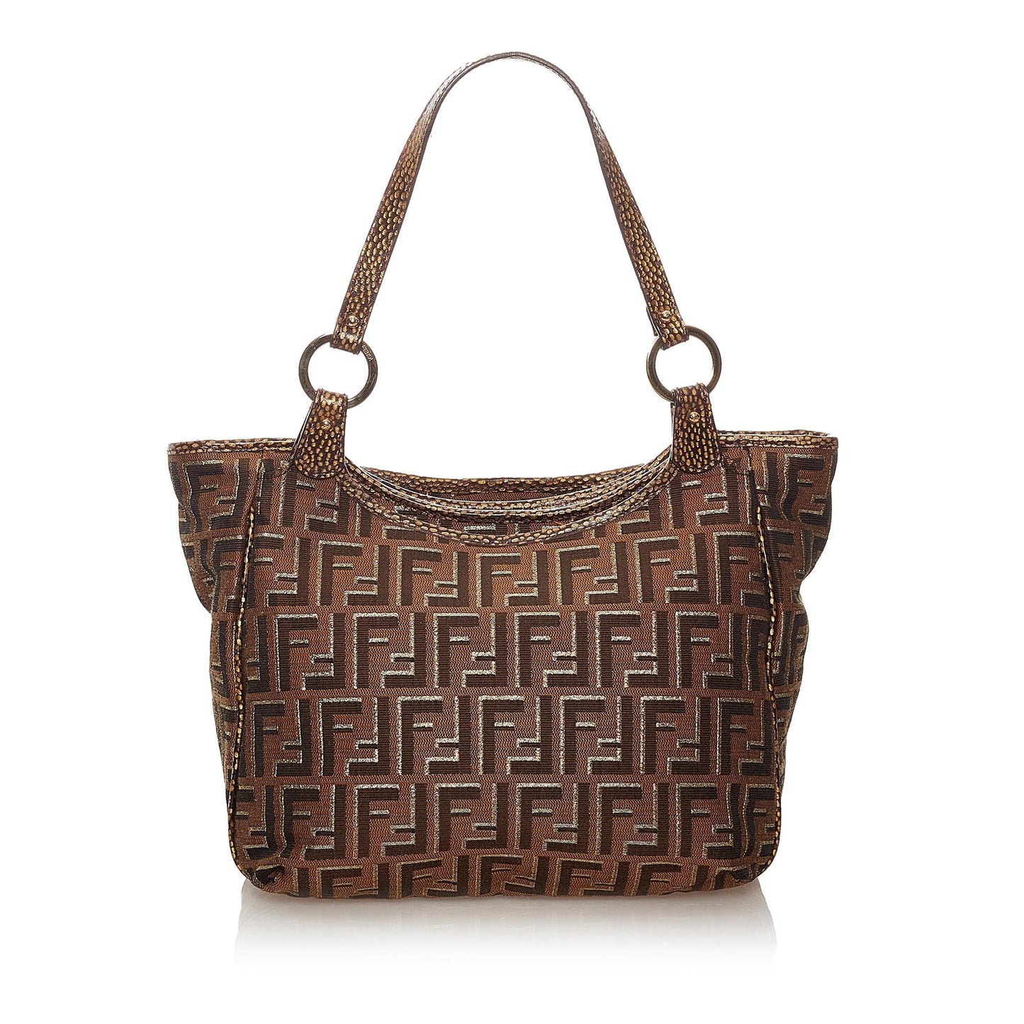 Fendi Zucca Canvas Handbag (27465)