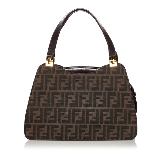 Fendi Zucca Canvas Handbag (34090)