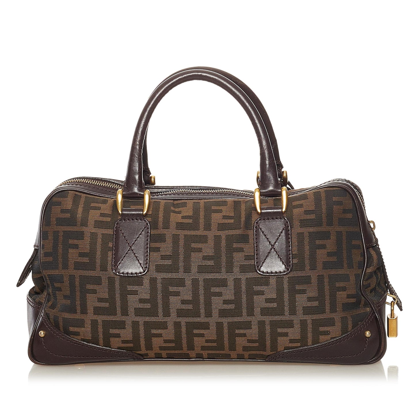 Fendi Zucca Canvas Handbag (34303)