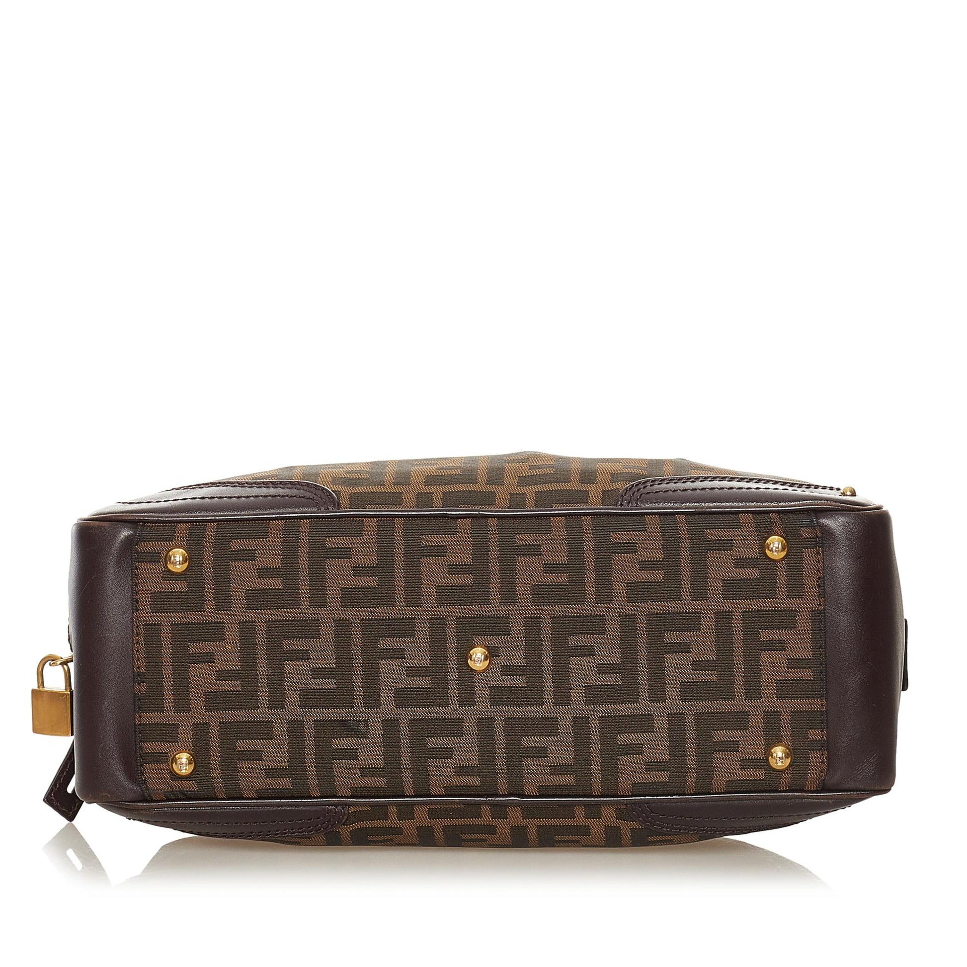 Fendi Zucca Canvas Handbag