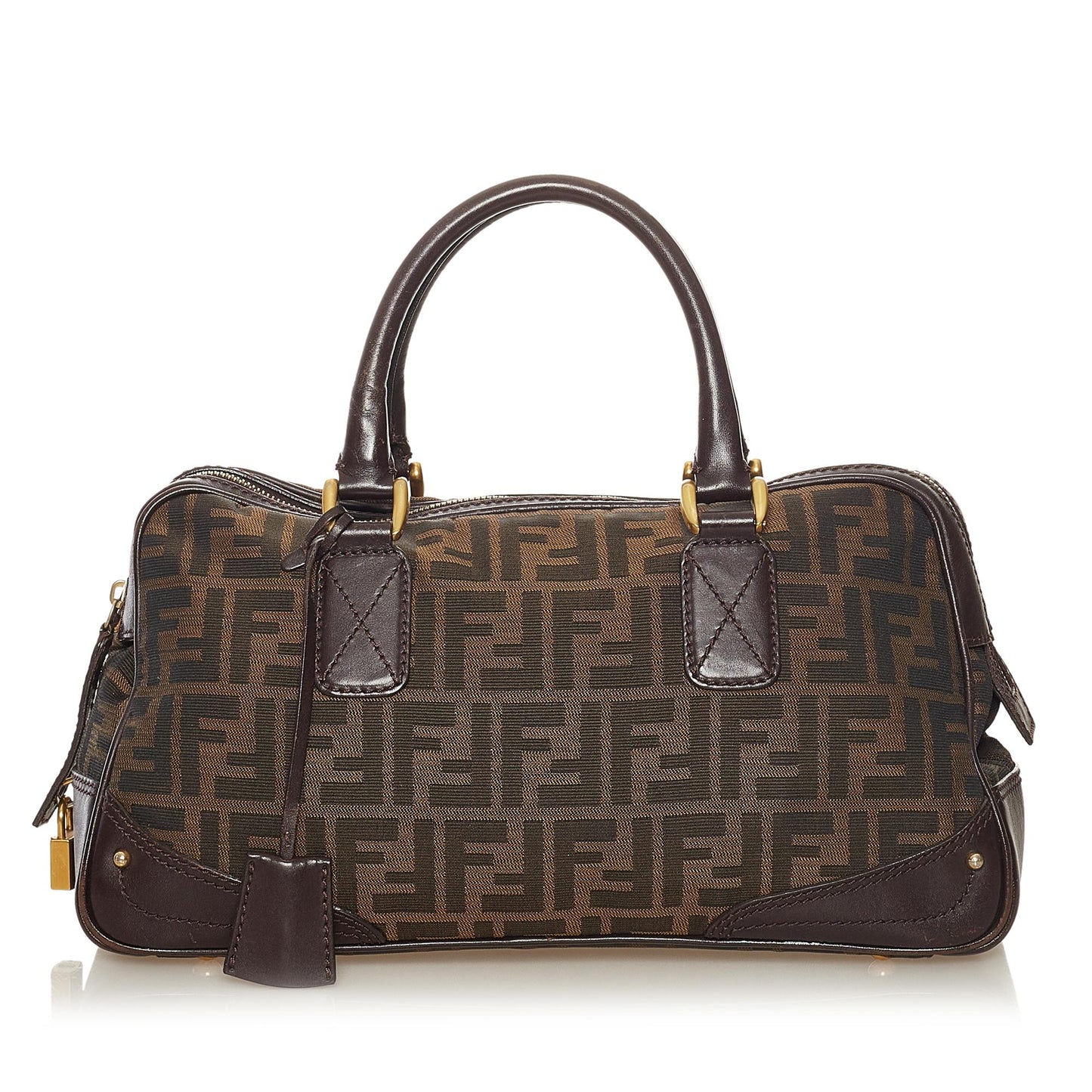 Fendi Zucca Canvas Handbag (34303)