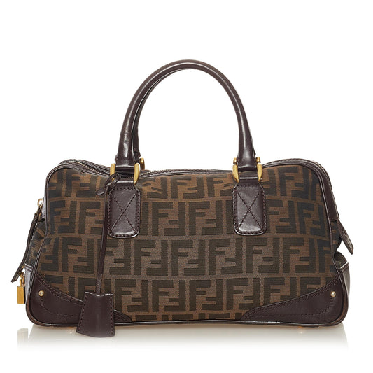 Fendi Zucca Canvas Handbag (34303)