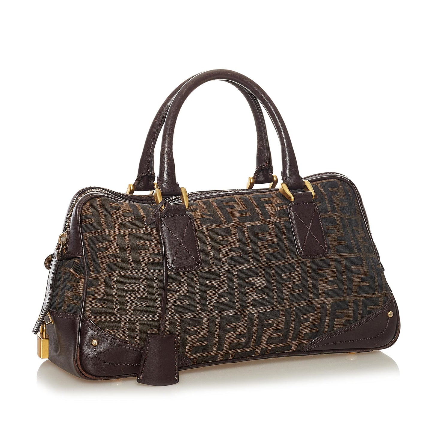 Fendi Zucca Canvas Handbag (34303)