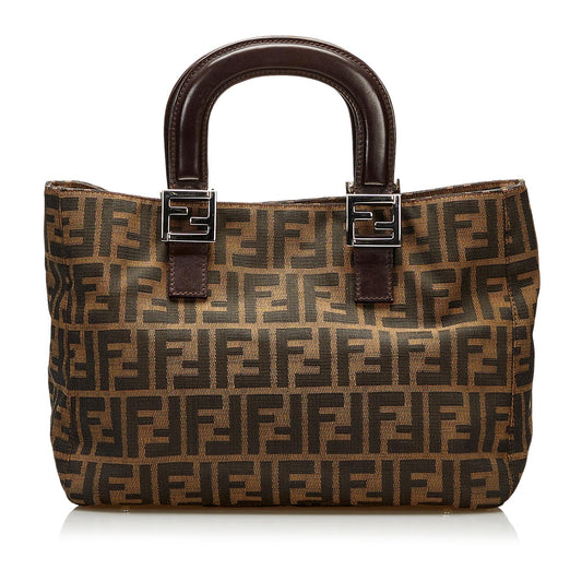 Fendi Zucca Canvas Handbag (35839)