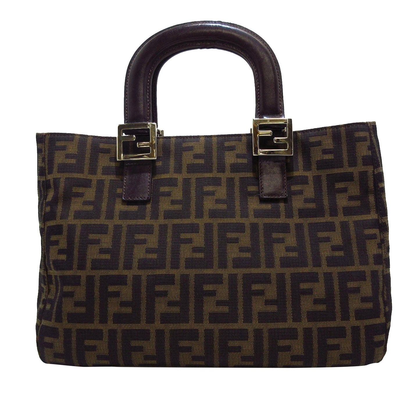 Fendi Zucca Canvas Handbag (dTO6G7)