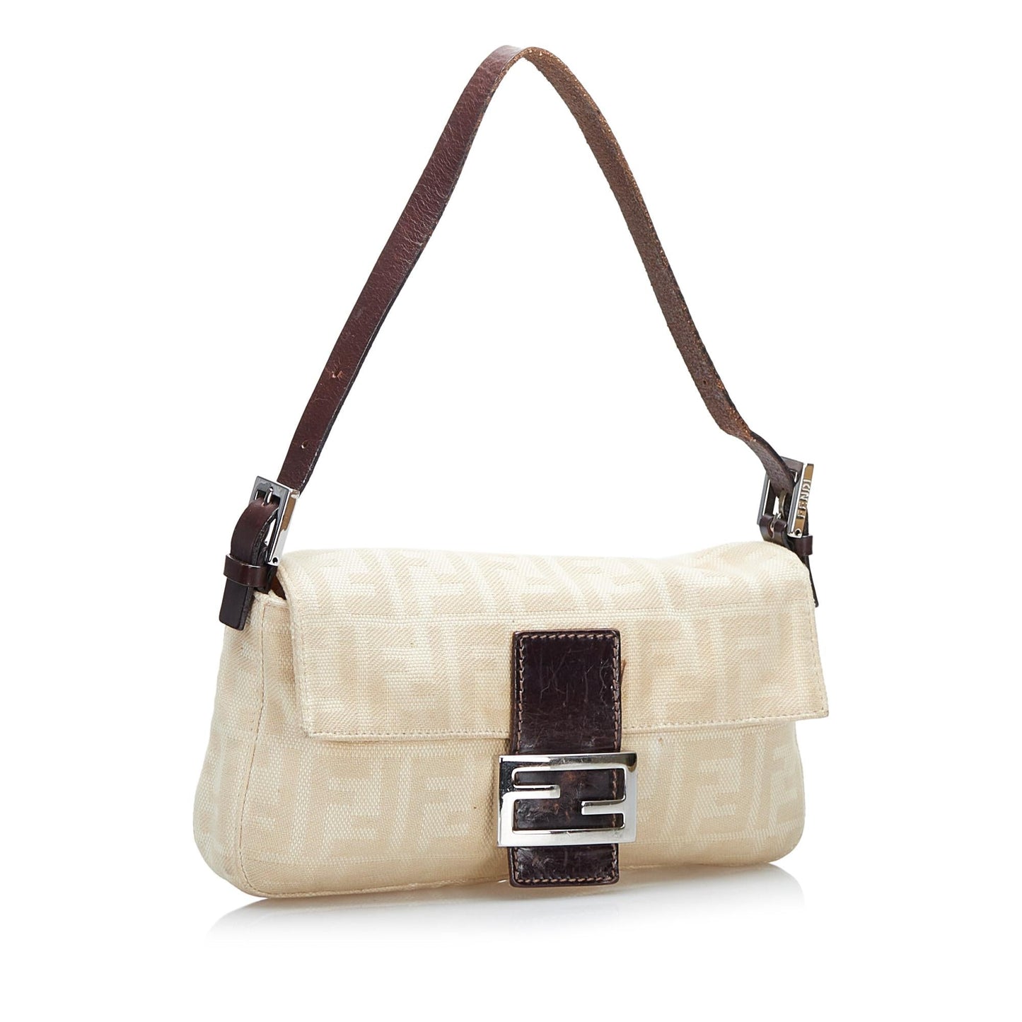 Fendi Zucca Canvas Mamma Baguette (36827)