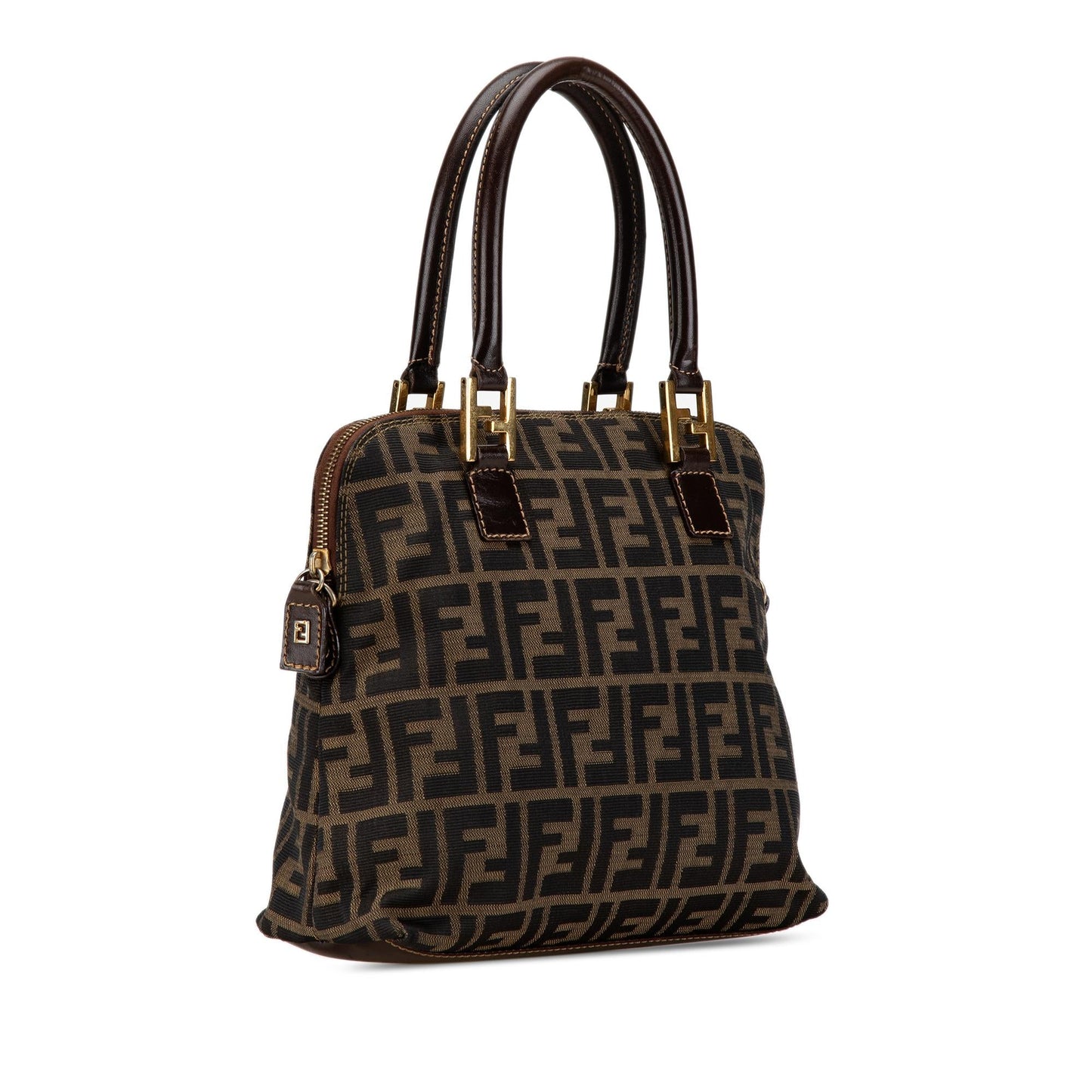 Fendi Zucca Canvas Satchel (VwjR6Z)