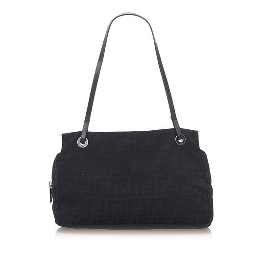 Fendi Zucca Canvas Shoulder Bag (22302)