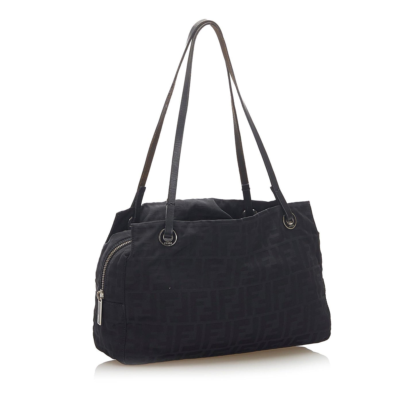 Fendi Zucca Canvas Shoulder Bag (22302)