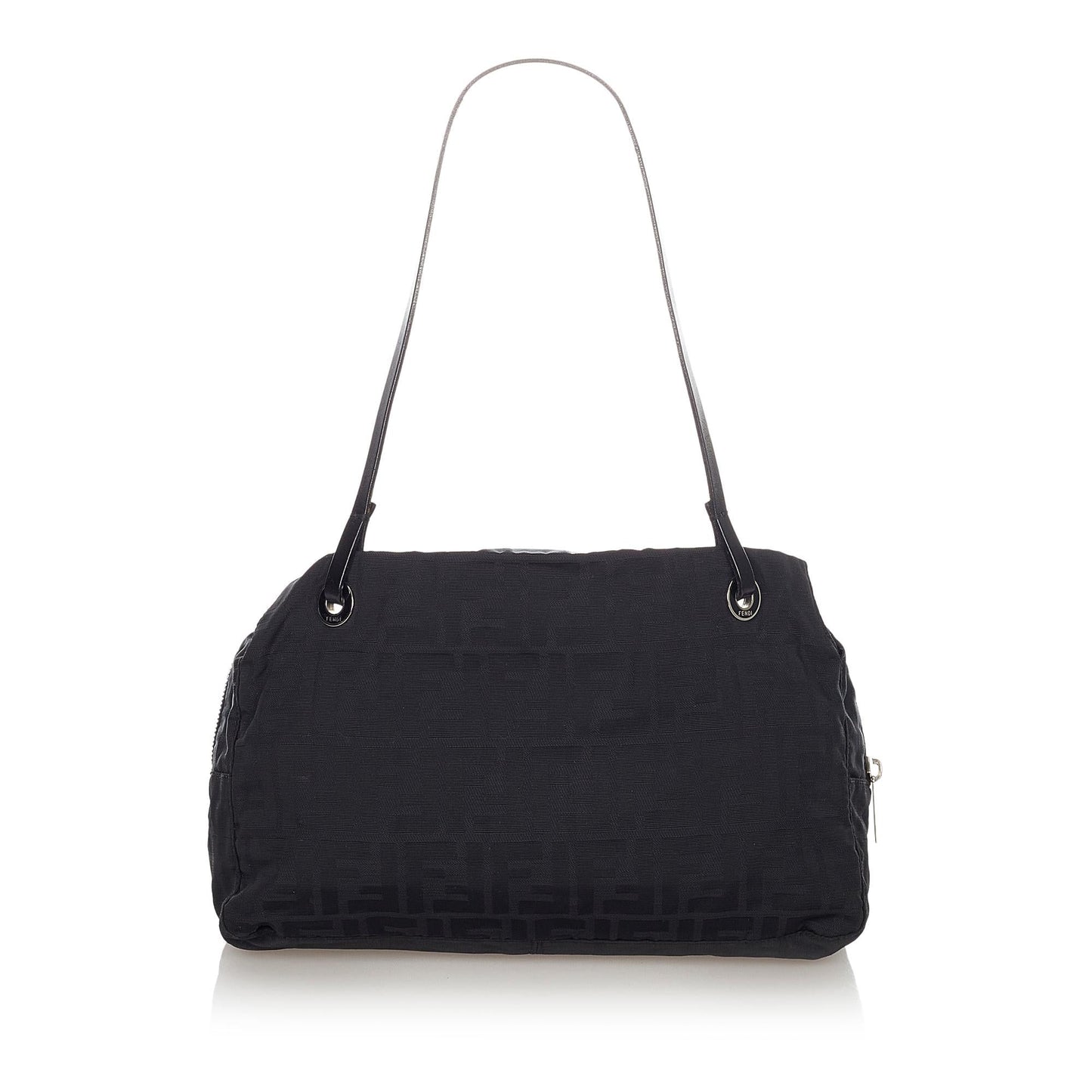 Fendi Zucca Canvas Shoulder Bag (23454)