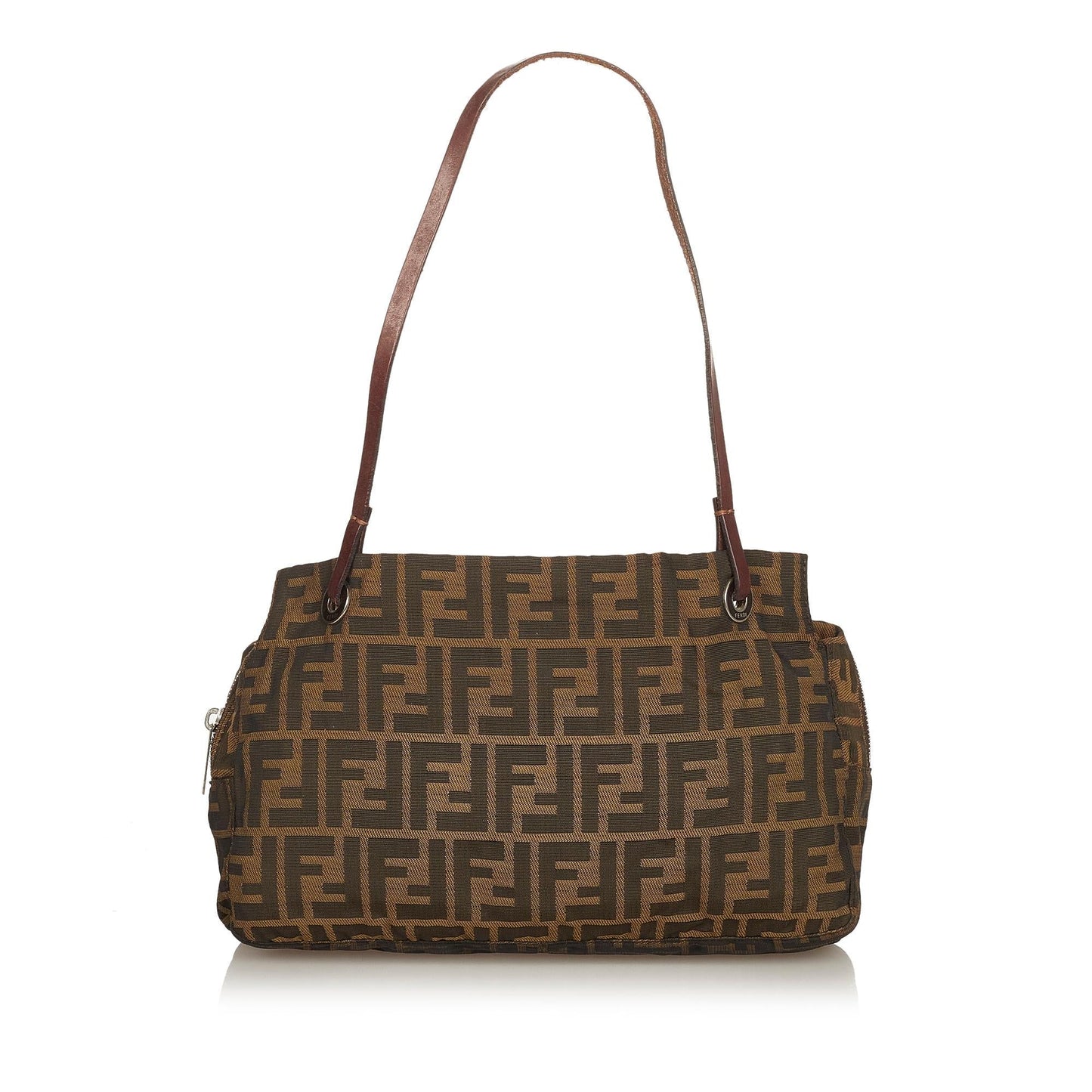 Fendi Zucca Canvas Shoulder Bag (26289)