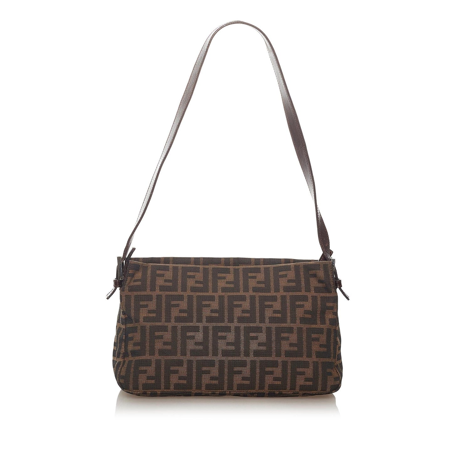 Fendi Zucca Canvas Shoulder Bag (27396)