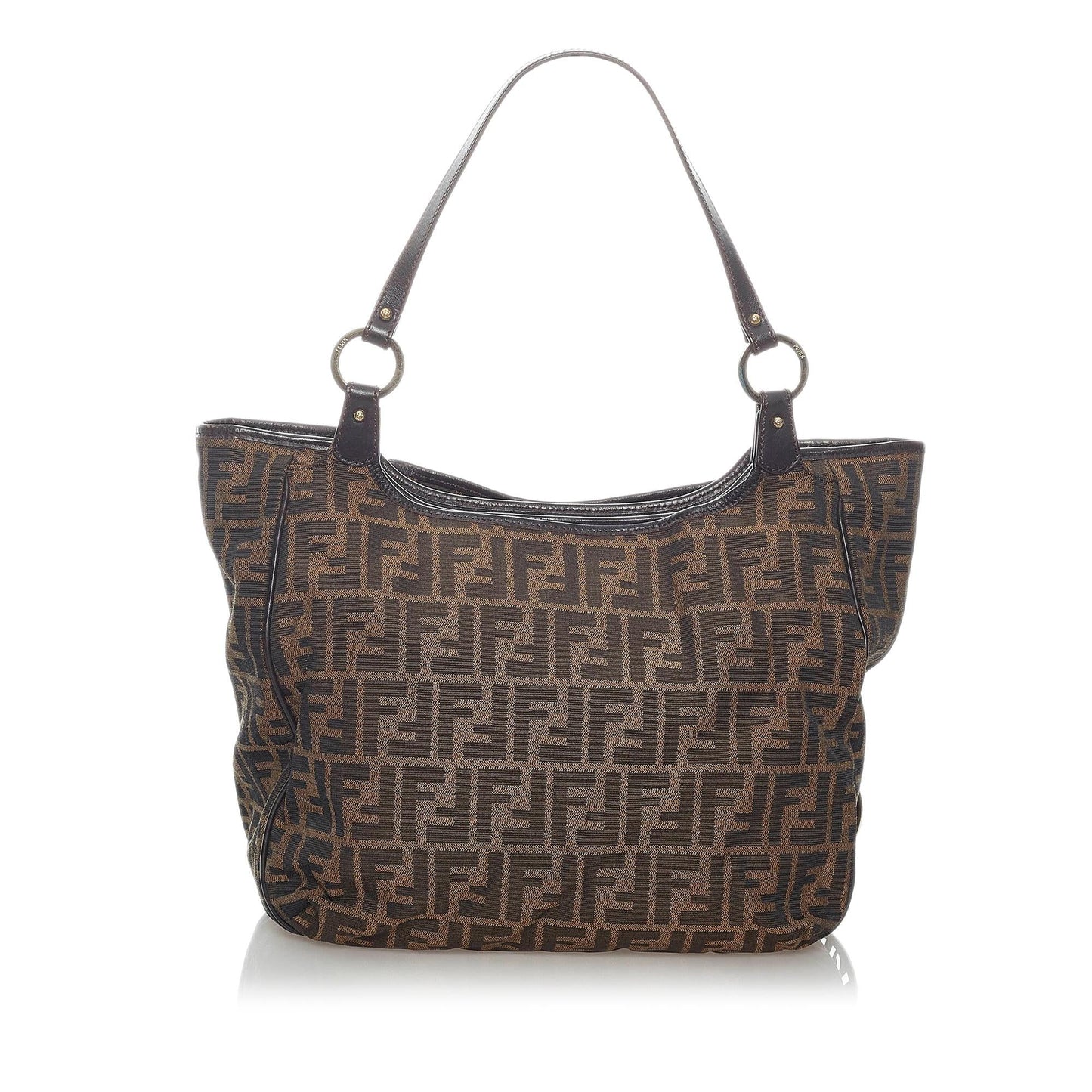 Fendi Zucca Canvas Shoulder Bag (30750)