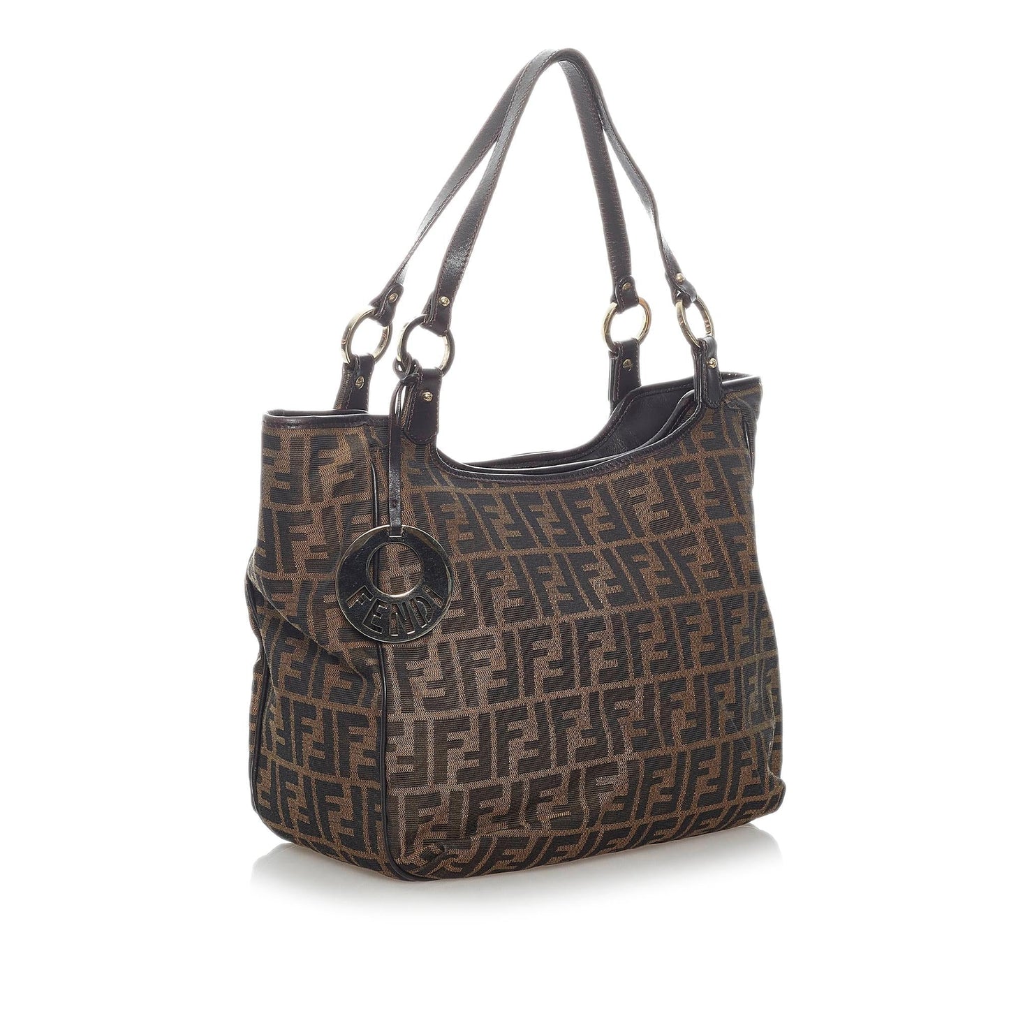 Fendi Zucca Canvas Shoulder Bag (30750)