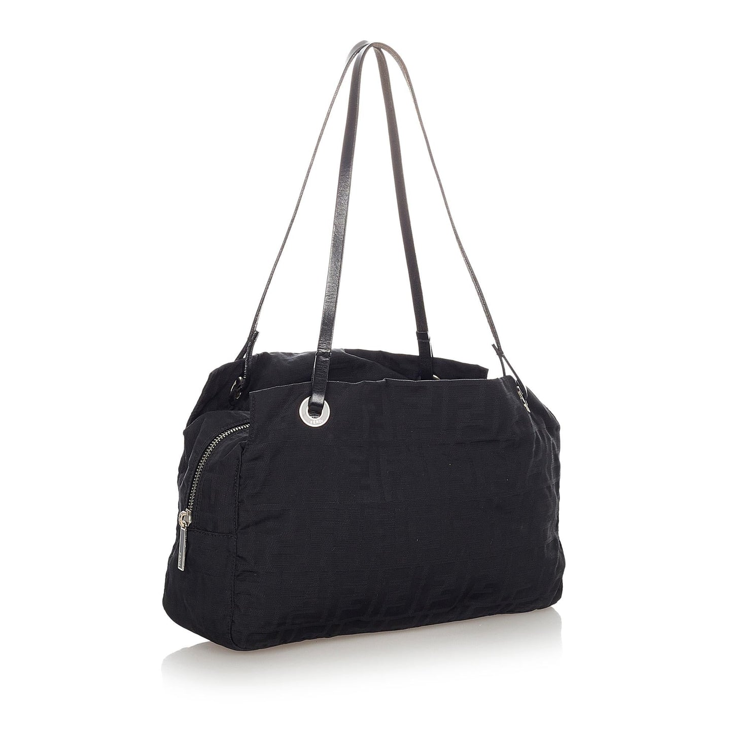 Fendi Zucca Canvas Shoulder Bag (31737)