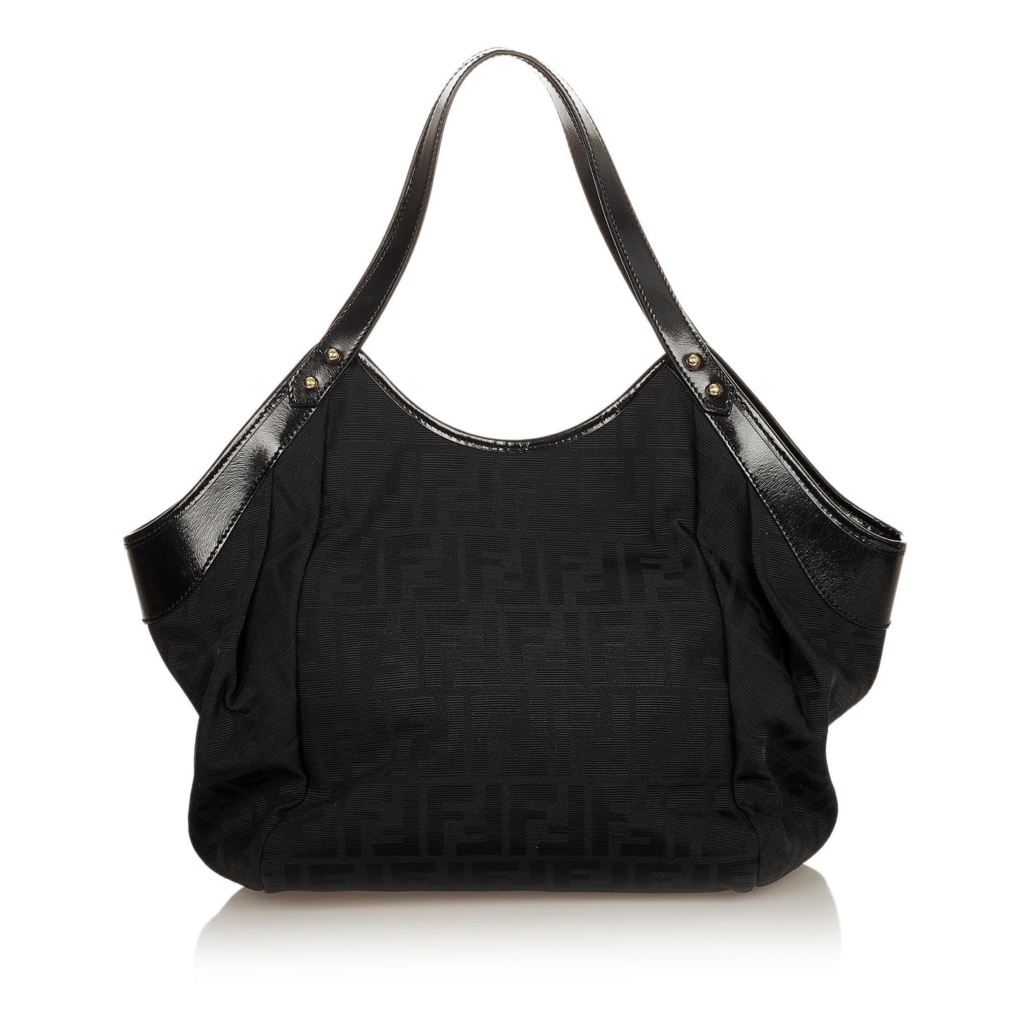 Fendi Zucca Canvas Shoulder Bag (31862)