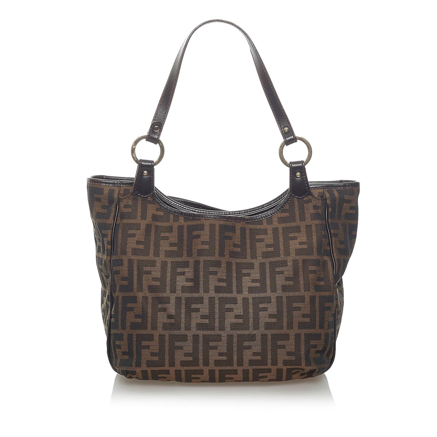 Fendi Zucca Canvas Shoulder Bag (33151)